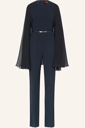 Max Mara Jumpsuit Vertice blau
