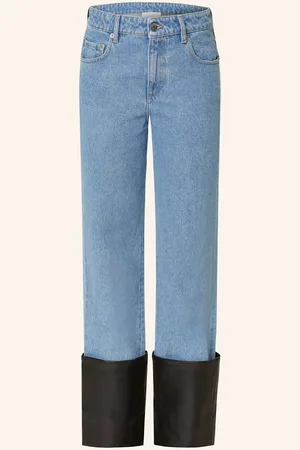 Nanushka Straight Jeans Raynee blau