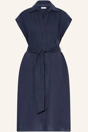 Seidensticker Leinenkleid blau