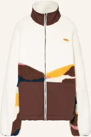 Picture Fleecejacke Akuna weiss