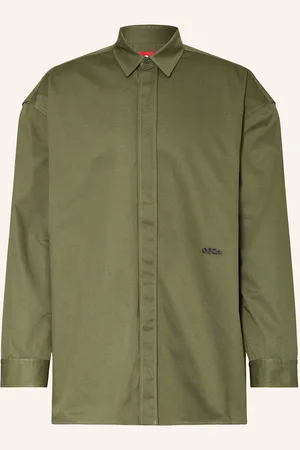 032c Oversized-Hemd Comfort Fit gruen