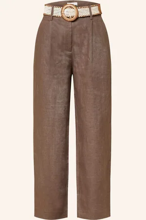 Reiss 7/8-Hose Beau Aus Leinen