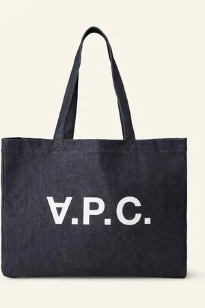 A.P.C. Shopper In Jeansoptik blau