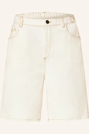 American Vintage Jeansshorts Jozastreet weiss
