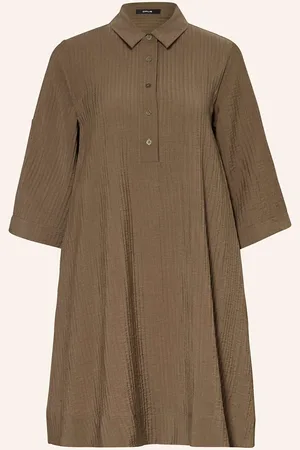 Opus Kleid Womara Mit 3/4-Arm gruen