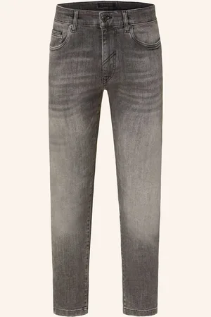Drykorn Jeans West Extra Slim Fit Mit Verkürzter Beinlänge grau