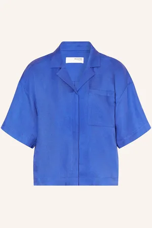 SELECTED Bluse Mit Leinen