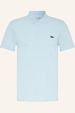Lacoste Strick-Poloshirt Regular Fit blau