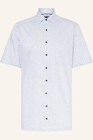 Olymp Kurzarm-Hemd Luxor Modern Fit weiss