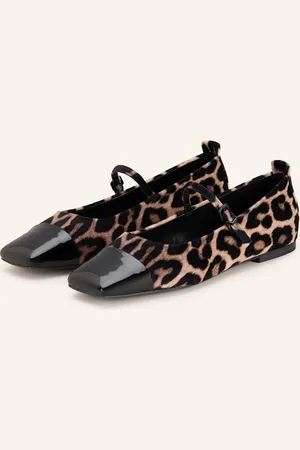 Kennel & Schmenger Mary-Jane-Ballerinas Leila braun