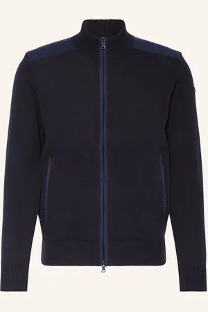 Paul & Shark Strickjacke blau