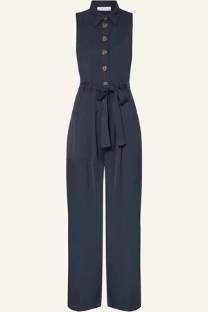 Reiss Jumpsuit Perla Mit Cut-Out blau