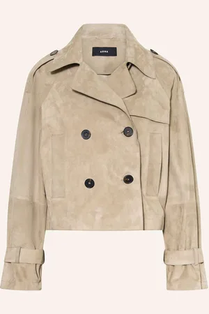 arma leder Lederjacke Sia grau
