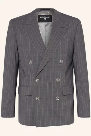 Strellson Anzugsakko Ashton Slim Fit grau
