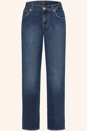 7 for all Mankind Straight Jeans Calie Straight blau