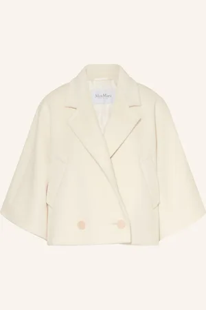 Max Mara Cabanjacke Galea weiss