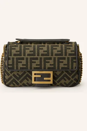 Fendi Schultertasche Baguette braun