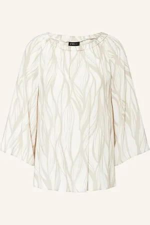 QS by s.Oliver Blusenshirt Mit 3/4-Arm beige