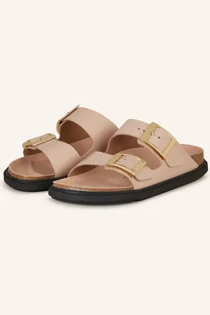 Birkenstock Pantoletten Arizona Db Lena Hs beige