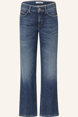 Cambio Bootcut Jeans Francesca Mit Nieten blau