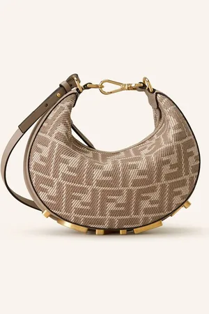 Fendi Hobo-Bag graphy Mini braun