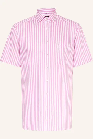 Olymp Kurzarm-Hemd Luxor Modern Fit pink