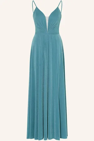 Vera Mont Abendkleid Mit Glitzergarn gruen