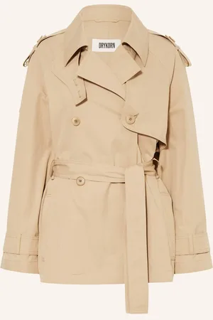 Drykorn Trench-Jacke Welney beige