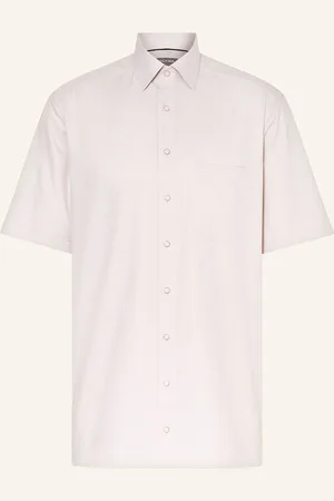 Olymp Kurzarm-Hemd Luxor Comfort Fit beige