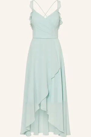 Vera Mont Cocktailkleid Mit Volants blau
