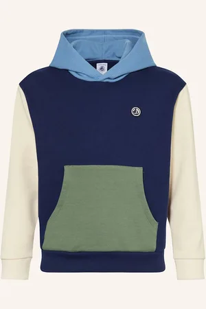 Petit Bateau Hoodie blau