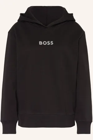 HUGO BOSS Hoodie Edelight Mit Schmucksteinen
