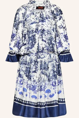 miss goodlife Satinkleid Mit 3/4-Arm blau