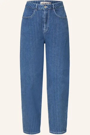 Ichi Mom Jeans Ihcilk blau
