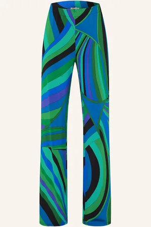 Puccini Marlenehose blau
