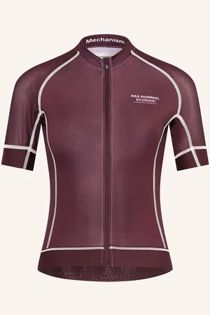 Pas Normal Studios Radtrikot Mechanism rot