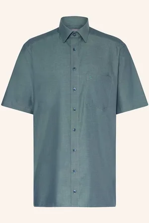 Olymp Kurzarm-Hemd Luxor Comfort Fit gruen