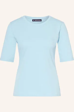 ELBSAND T-Shirt Siva blau
