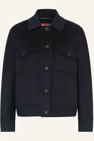 Max Mara Kastenjacke Fiero blau