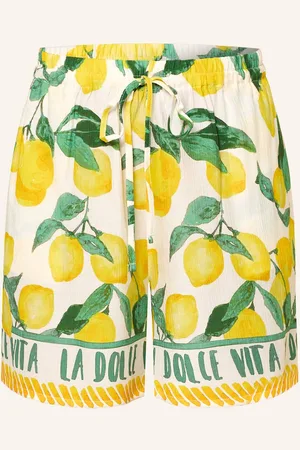 Mrs & HUGS Shorts gelb