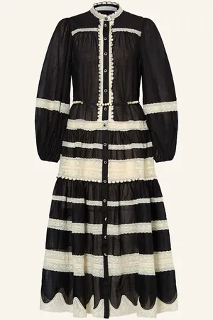 ZIMMERMANN Kleid Rhiannon schwarz