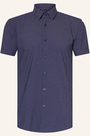 HUGO BOSS Hemd Hank Slim Fit blau