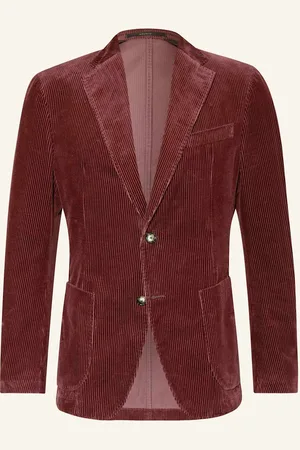 Windsor Cordsakko Giro Shaped Fit rot