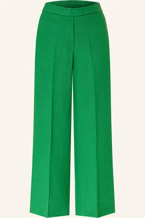 COS Leinenhose gruen