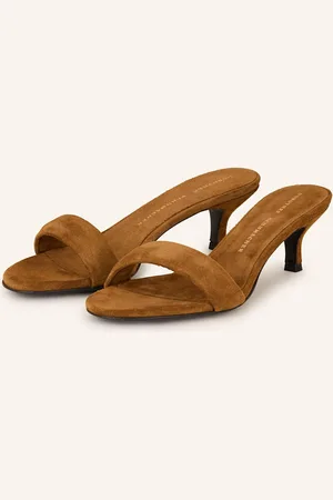 Dorothee Schumacher Mules Suede Sensation braun