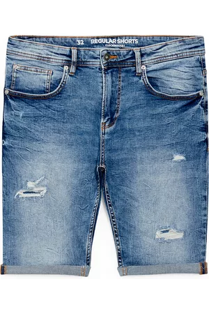 C&A Herren Cropped Jeans - C&A Jeans-Shorts, , Taille: W28