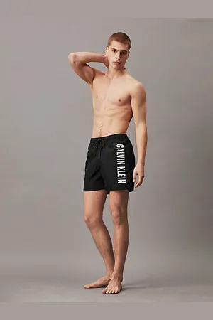 Calvin Klein Medium Badeshorts mit Tunnelzug - Intense Power