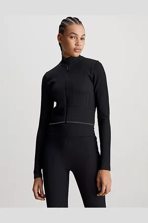Calvin Klein Cropped Reißverschlussjacke