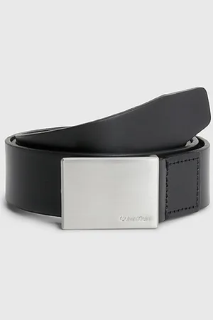 Calvin Klein Ledergürtel mit Plakette