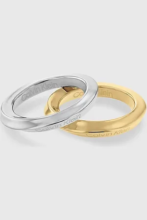 Calvin Klein 2-teiliges Ring-Set mit Drehdetail
